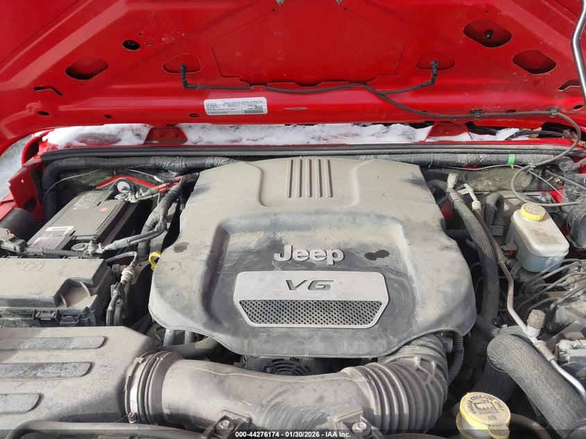 2016 Jeep Wrangler Willys Wheeler VIN: 1C4AJWAG7GL262235 Lot: 44276174