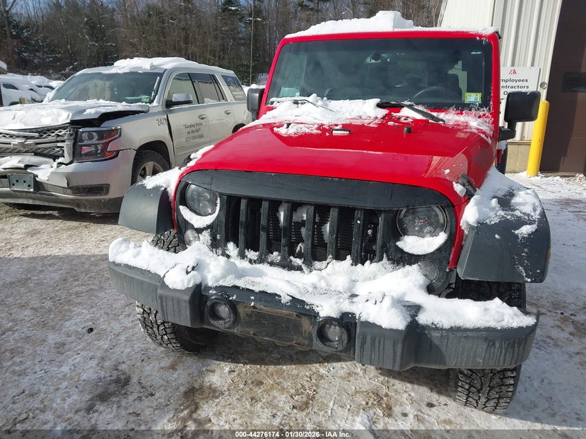 2016 Jeep Wrangler Willys Wheeler VIN: 1C4AJWAG7GL262235 Lot: 44276174