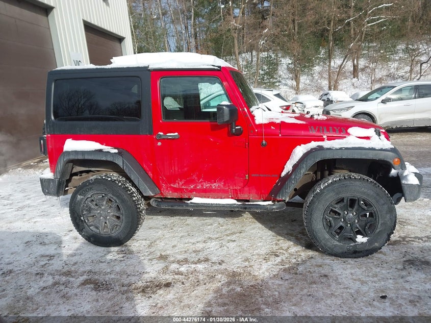 2016 Jeep Wrangler Willys Wheeler VIN: 1C4AJWAG7GL262235 Lot: 44276174