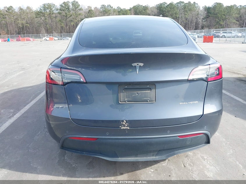 VIN 7SAYGAEE2NF575138 2022 TESLA MODEL Y LONG RANGE DUAL MOTOR ALL-WHEEL DRIVE