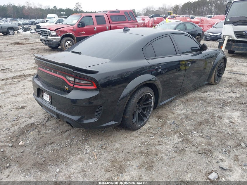 2023 Dodge Charger 6.4 Scat Pack Widebody black Lot 111044276390 Vin 2C3CDXGJ3PH522785