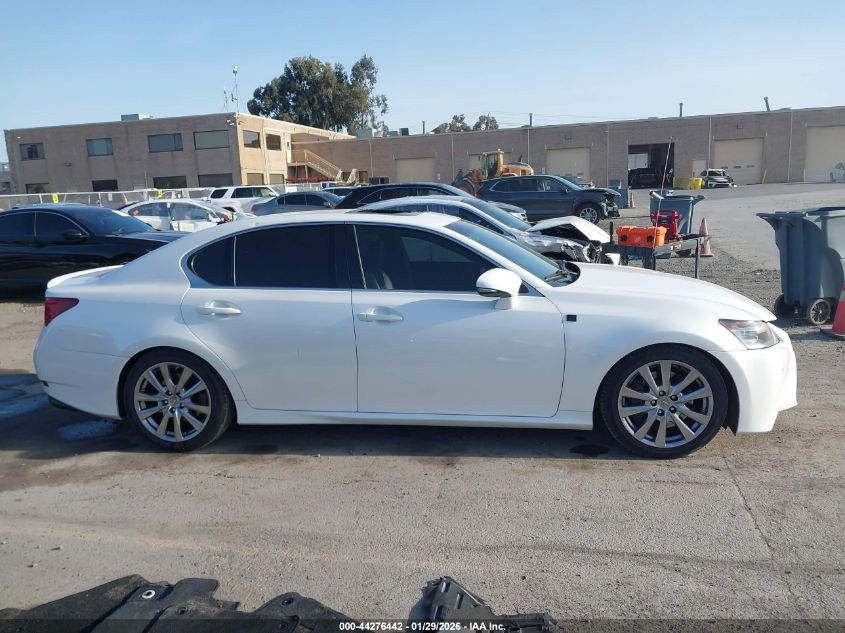 2013 Lexus Gs 350 VIN: JTHBE1BL6D5015536 Lot: 44276442