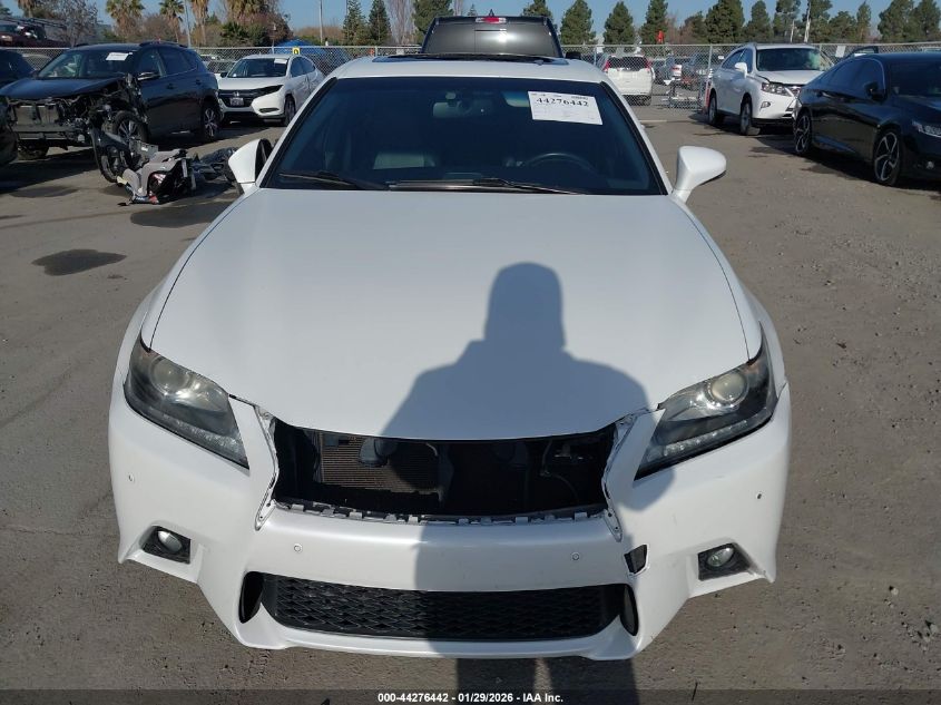 2013 Lexus Gs 350 VIN: JTHBE1BL6D5015536 Lot: 44276442