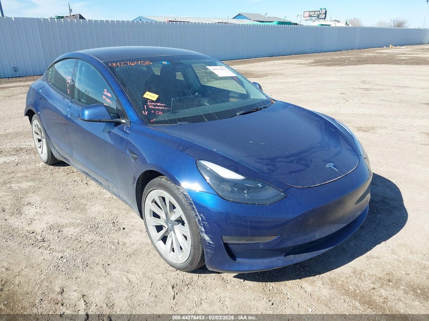 2022 Tesla Model 3 Long Range Dual Motor All-Wheel Drive
