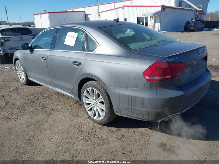 2012 Volkswagen Passat 2.5L Se