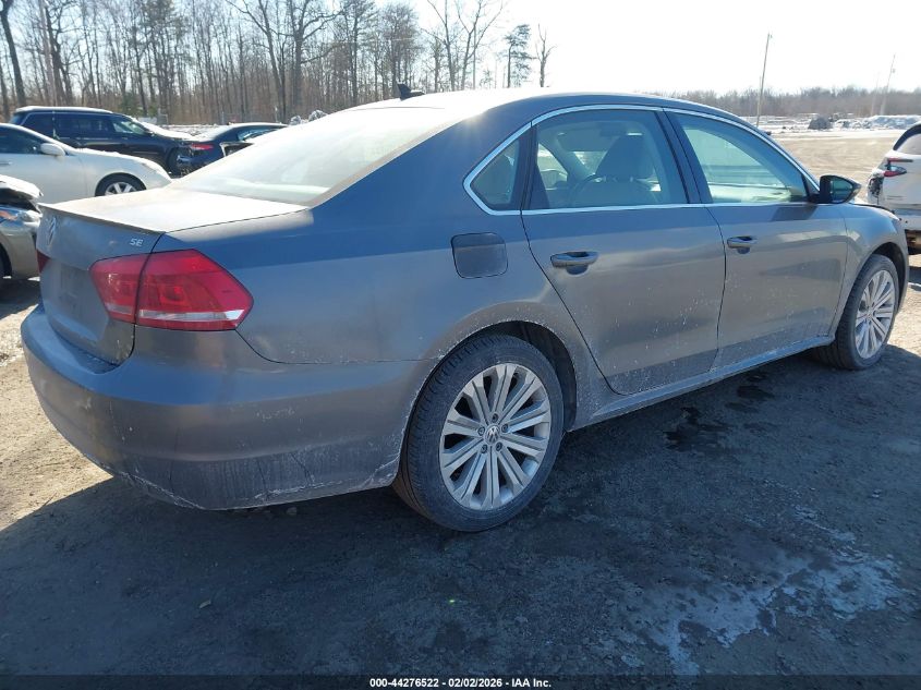 2012 Volkswagen Passat 2.5L Se