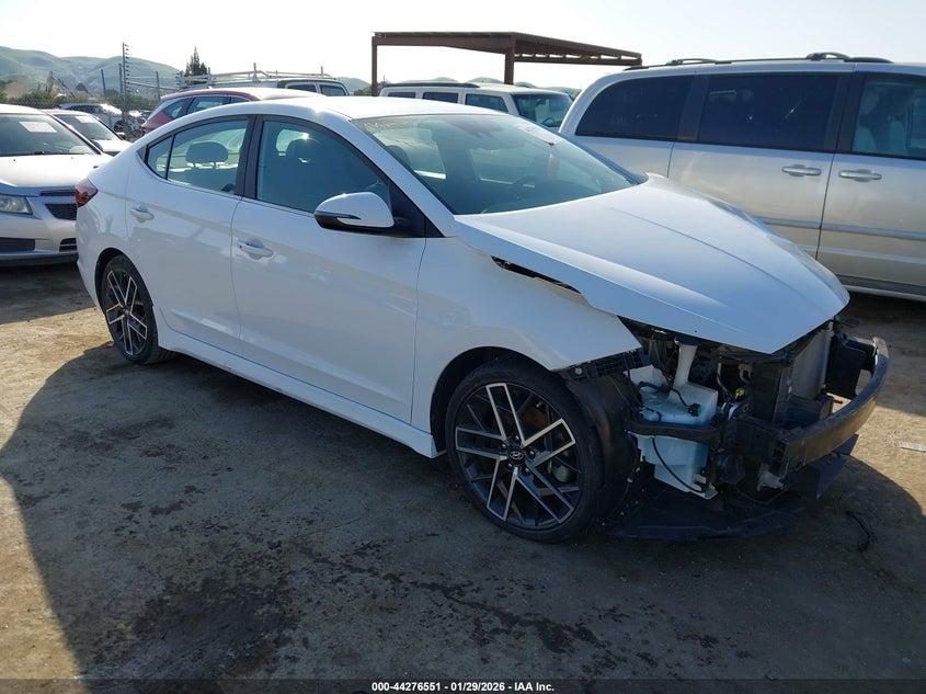 KMHD04LB8KU838015 HYUNDAI ELANTRA SPORT 2019