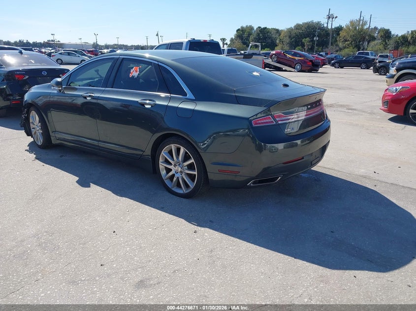 2015 Lincoln Mkz Hybrid