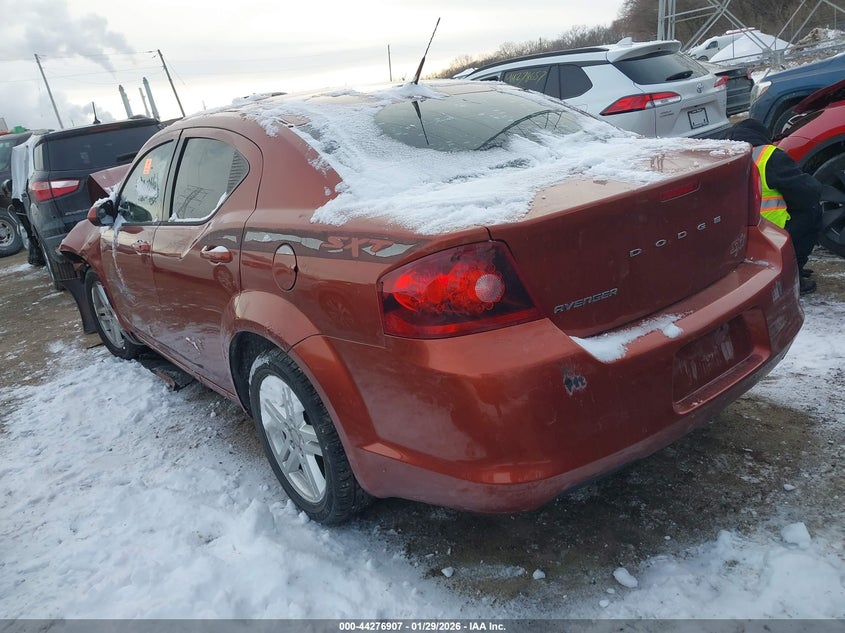 Vin: 1c3cdzcb1cn179549, lot: 44773227, dodge avenger sxt 20123