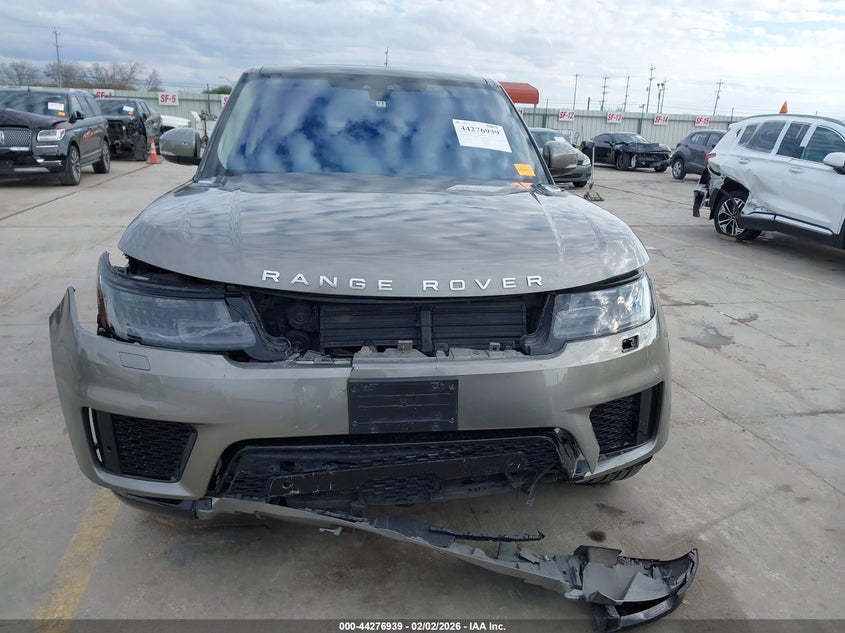 2020 Land Rover Range Rover Sport Hse Mhev VIN: SALWR2SUXLA884662 Lot: 44276939