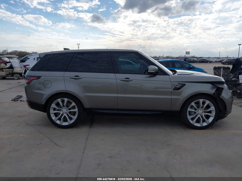 2020 Land Rover Range Rover Sport Hse Mhev VIN: SALWR2SUXLA884662 Lot: 44276939