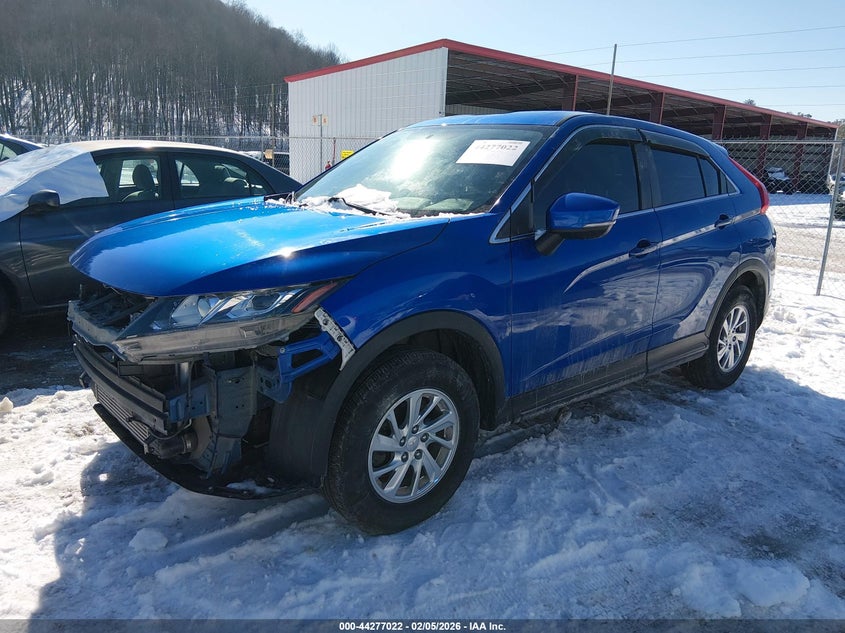 JA4AT3AA2KZ048404 2019 Mitsubishi Eclipse cross 1.5 Es blue