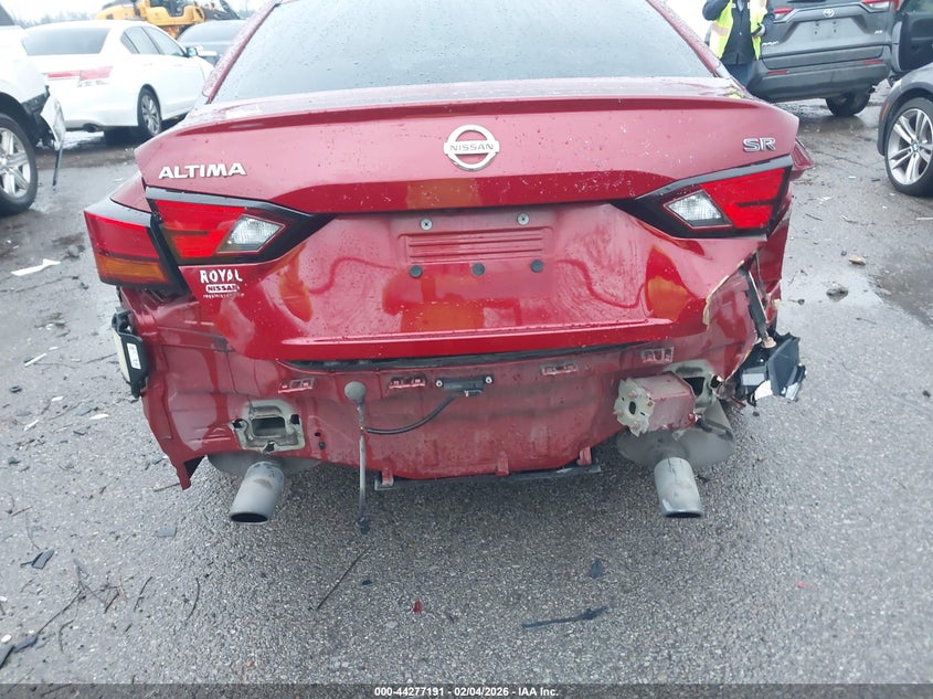 2020 Nissan Altima 2.5 Sr Fwd red Lot 111044277191 Vin 1N4BL4CV1LC282964