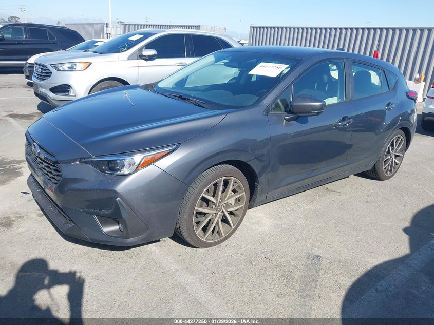 Vin: jf1guafc7s8274767, lot: 44773570, subaru impreza sport 5-door 20252