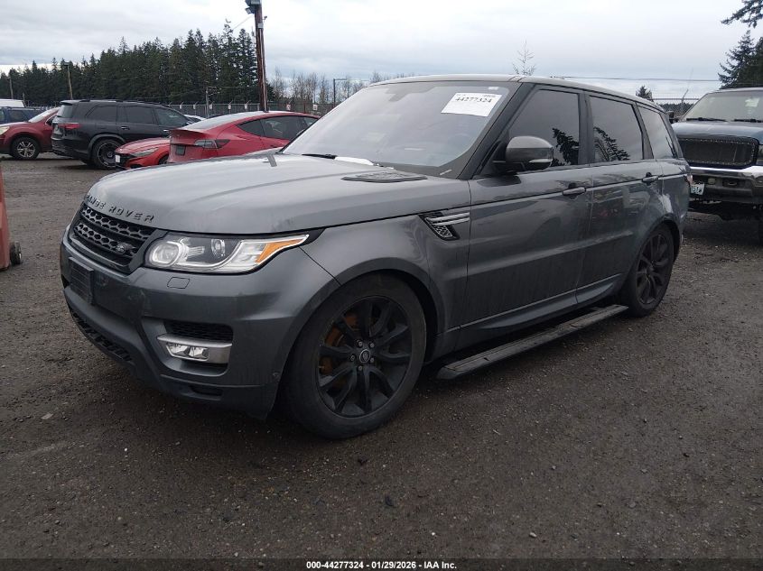 2016 Land Rover Range Rover Sport 3.0L V6 Supercharged Hse