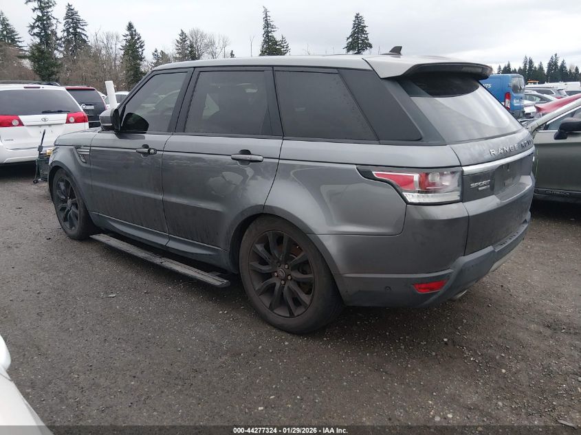 2016 Land Rover Range Rover Sport 3.0L V6 Supercharged Hse
