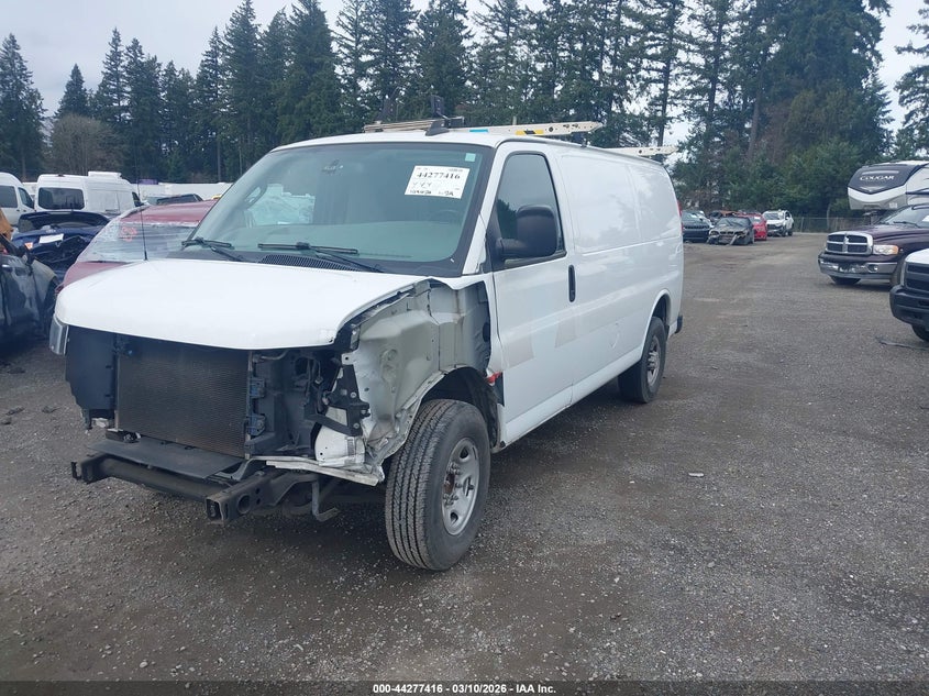 Vin: 1gcwgafp3k1372557, lot: 44773736, chevrolet express 2500 work van 20192