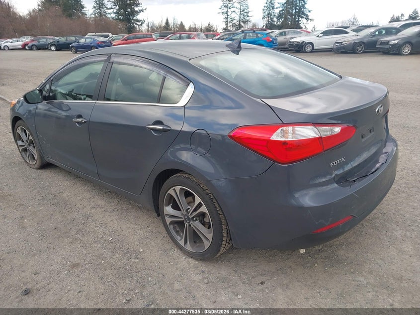 Vin: knafz4a82g5556364, lot: 44773855, kia forte ex 20163