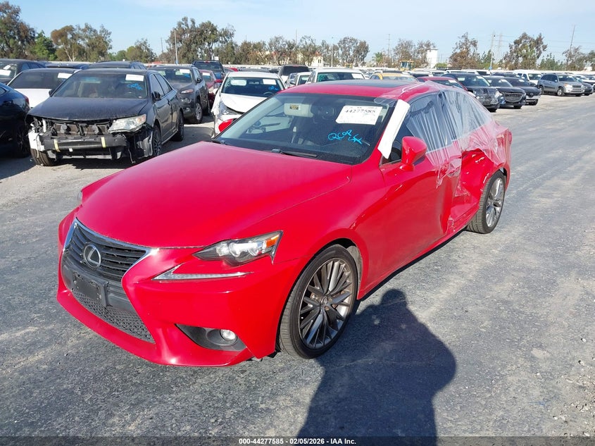 Vin: jthba1d21g5005680, lot: 44773905, lexus is 200t 20162
