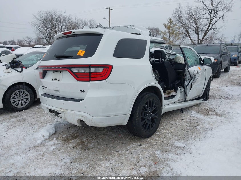 Vin: 1c4sdjct8gc486414, lot: 44773938, dodge durango r/t 20164