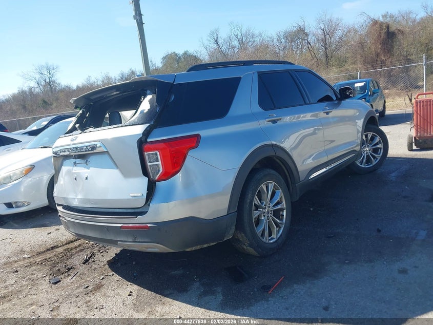 Vin: 1fmsk7dh7lga34035, lot: 44774158, ford explorer xlt 20204