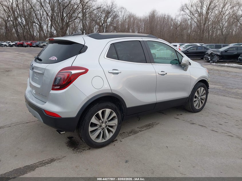 Vin: kl4cjasb7hb119379, lot: 44774171, buick encore preferred 20174