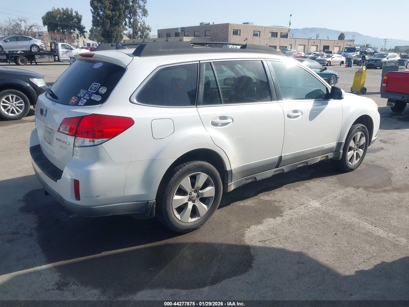 2012 Subaru Outback 2.5I Limited