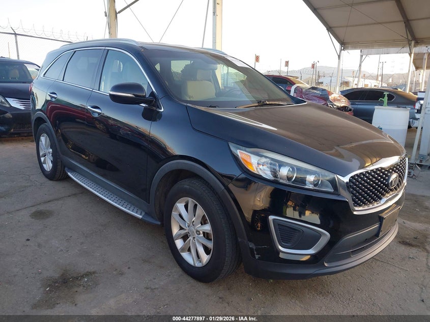 5XYPG4A31GG061274 2016 Kia Sorento 2.4L Lx auction photo 1