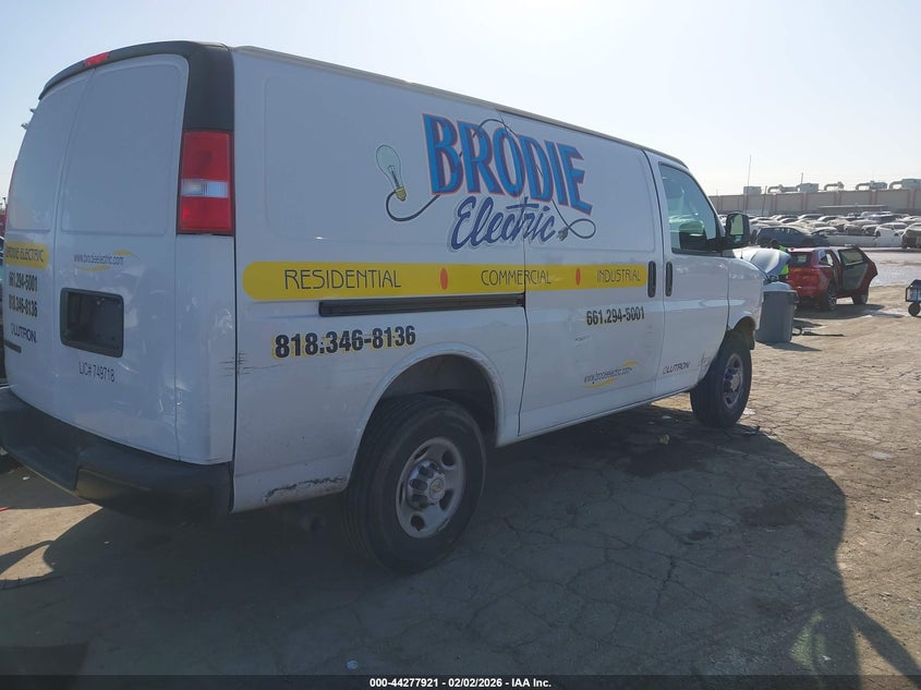 2025 Chevrolet Express Cargo Rwd 2500 Regular Wheelbase Wt