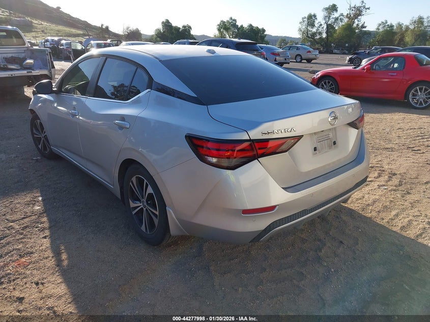2020 Nissan Sentra Sv Xtronic Cvt