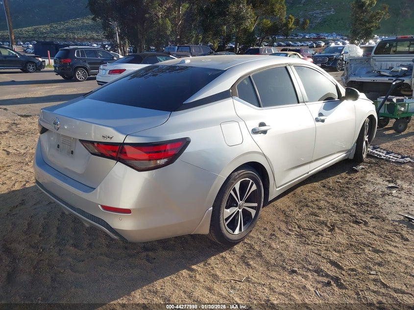 2020 Nissan Sentra Sv Xtronic Cvt
