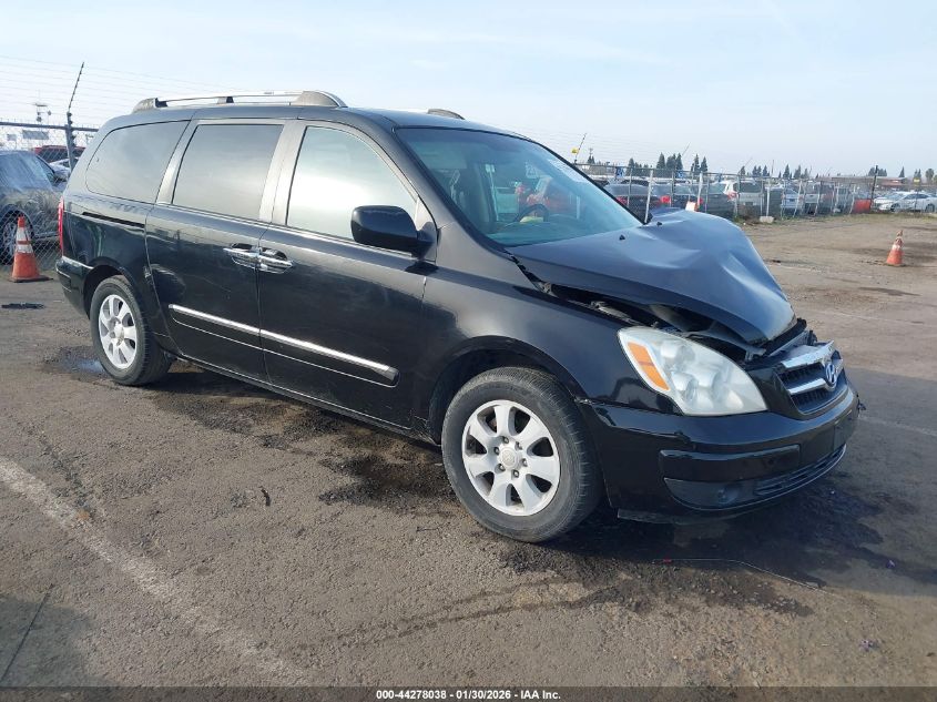 2007 Hyundai Entourage Gls/Limited/Se