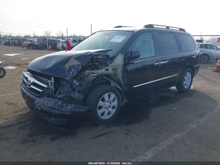 2007 Hyundai Entourage Gls/Limited/Se