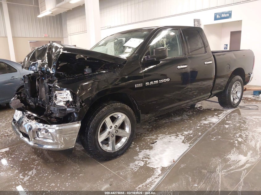 Vin: 1c6rd6gt5cs255922, lot: 44774374, ram 1500 slt 20122