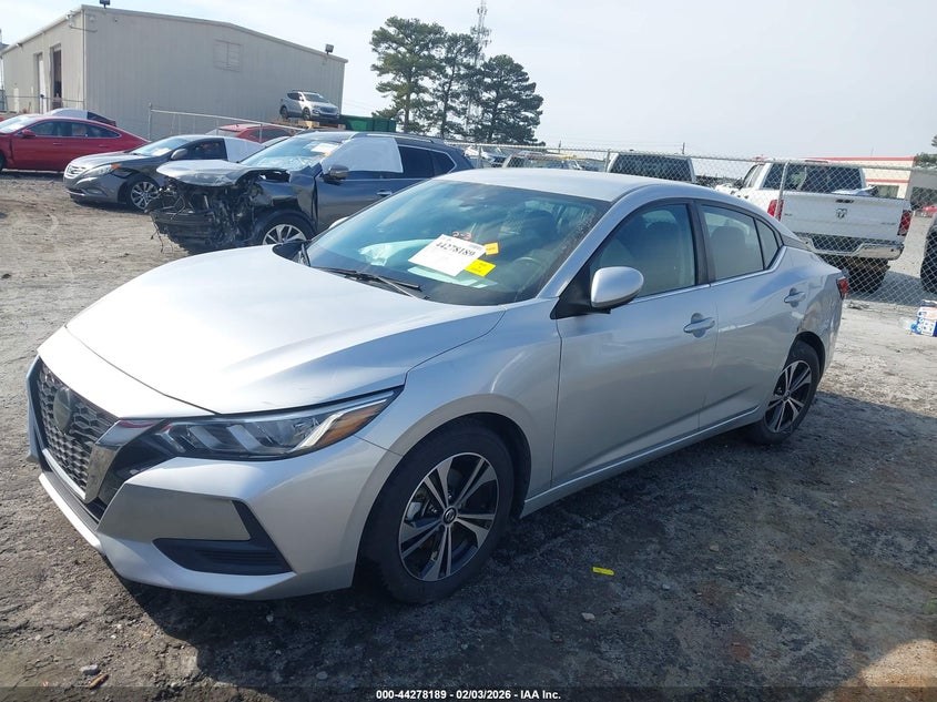 2021 Nissan Sentra Sv Xtronic Cvt