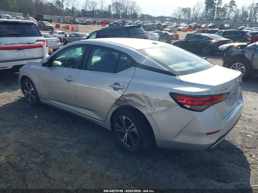 2021 Nissan Sentra Sv Xtronic Cvt