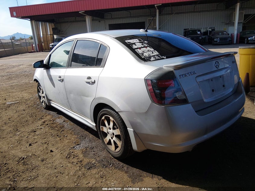 2012 Nissan Sentra 2.0 Sr