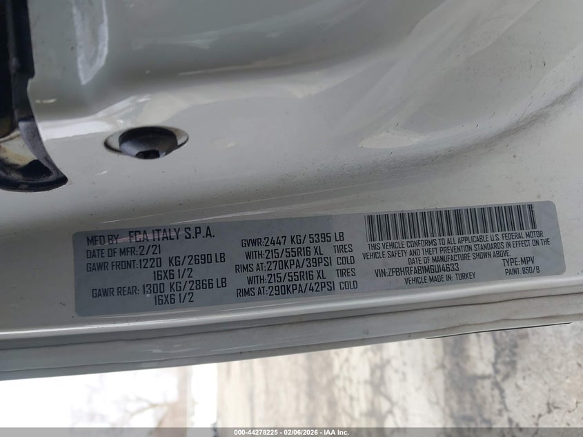 2019 Ram Promaster 1500 Low Roof 136 Wb