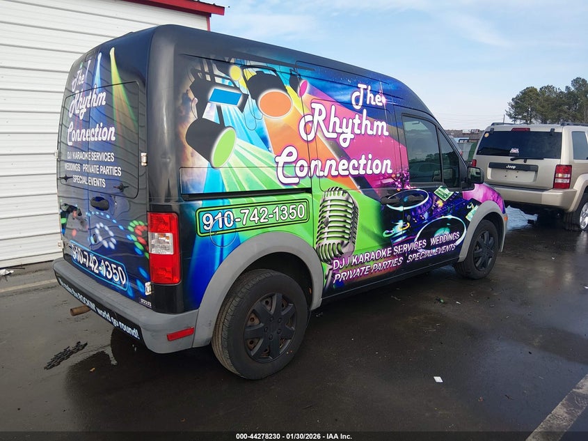 2012 Ford Transit 2.0 Connect Xl white Lot 111044278230 Vin NM0LS6AN9CT086557