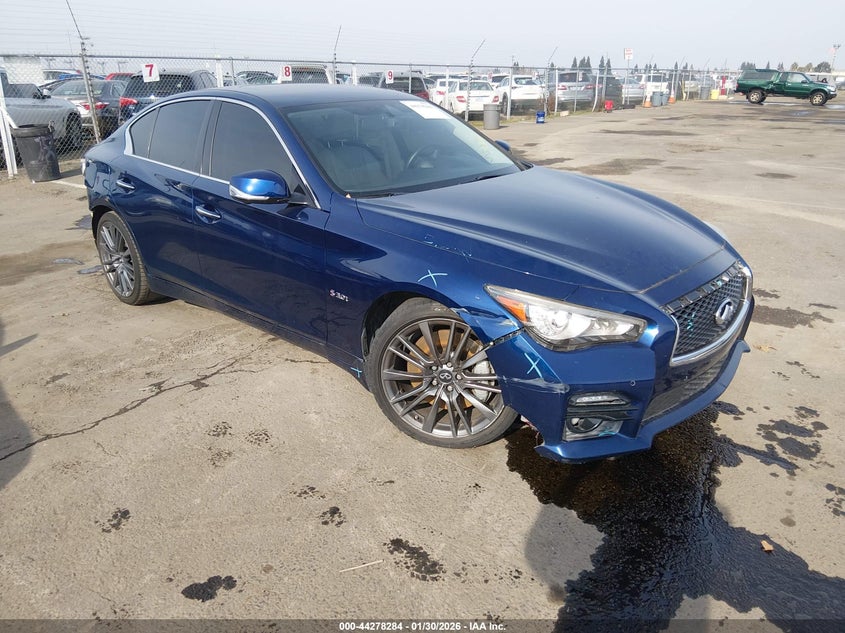 2016 Infiniti Q50 3.0T Red Sport 400