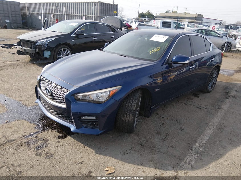 2016 Infiniti Q50 3.0T Red Sport 400