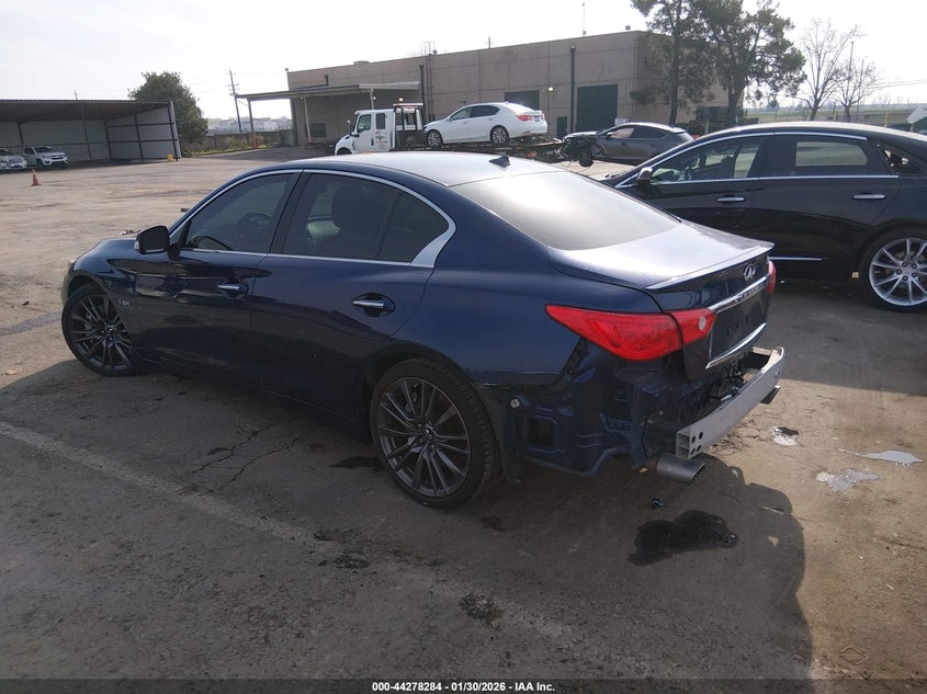 2016 Infiniti Q50 3.0T Red Sport 400