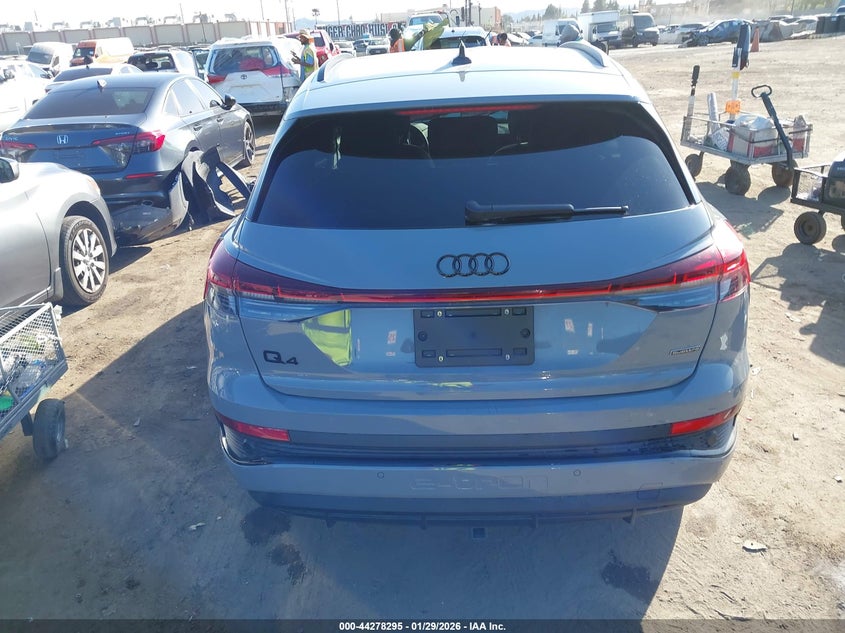 2026 Audi Q4 E-Tron Premium 55 Quattro VIN: WA1KUBFZ8TP001403 Lot: 44278295