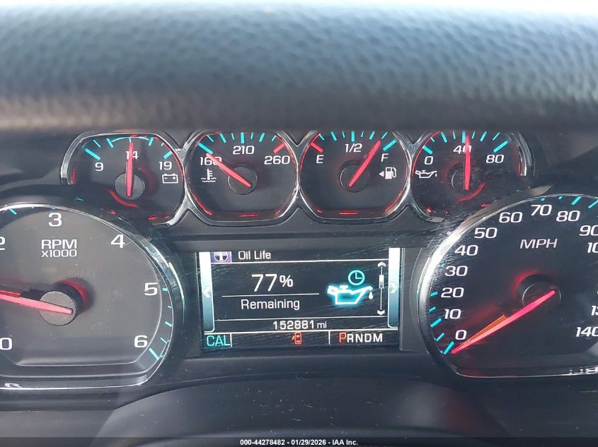 2016 Chevrolet Suburban Lt VIN: 1GNSKHKC5GR192294 Lot: 44278482