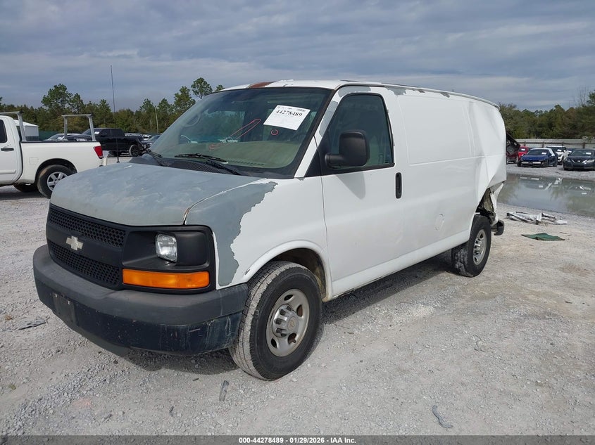 Vin: 1gczgfaa1a1136288, lot: 44774809, chevrolet express 2500 work van 20102