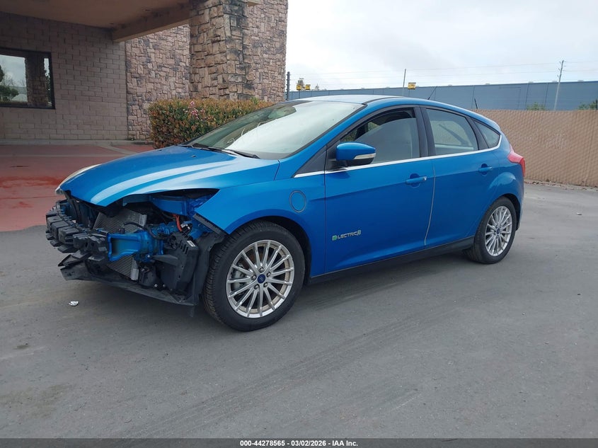 Vin: 1fadp3r42el350309, lot: 44774885, ford focus electric 20142