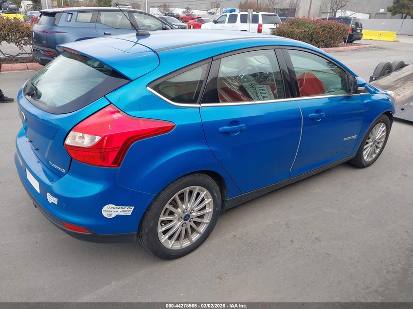 Vin: 1fadp3r42el350309, lot: 44774885, ford focus electric 20144