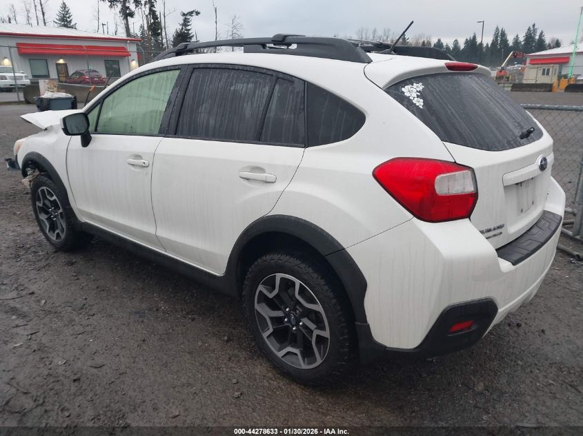 2016 Subaru Crosstrek 2.0I Premium