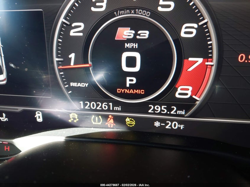 2017 Audi S3 2.0T Premium Plus VIN: WAUB1GFF2H1079507 Lot: 44278687