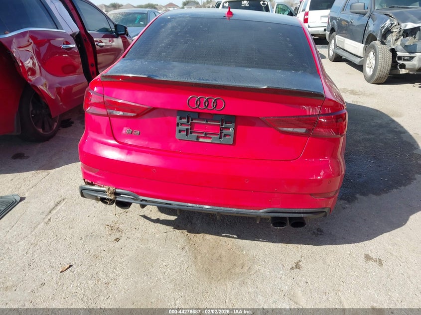 2017 Audi S3 2.0T Premium Plus VIN: WAUB1GFF2H1079507 Lot: 44278687
